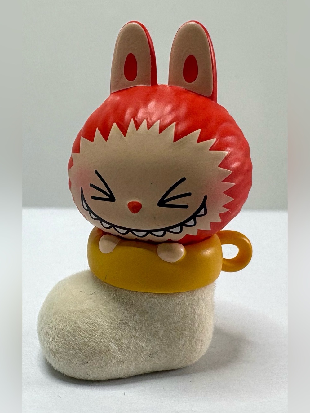 Labubu Pop Bean from Pop Mart’s Christmas Sock series!
